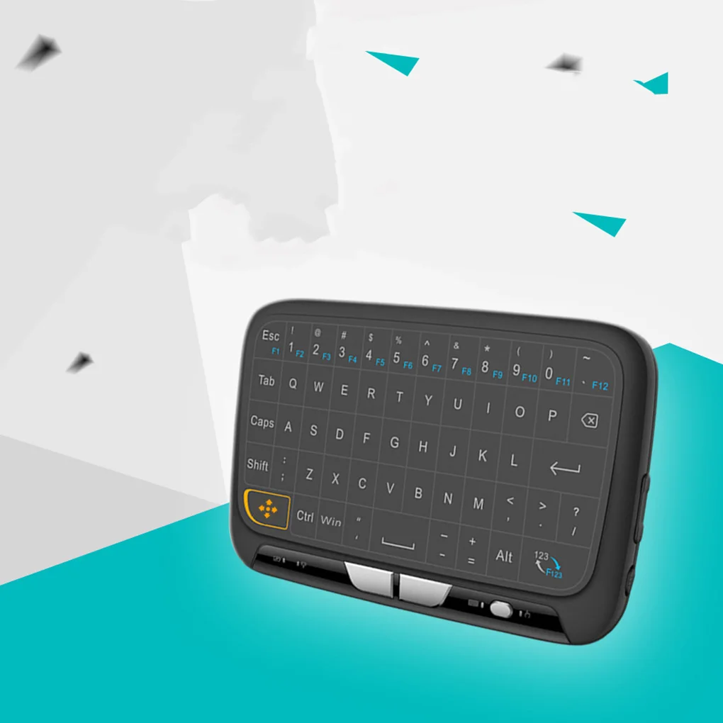 Замена для Android tv BOX PC Беспроводная воздушная мышь мини клавиатура полный экран сенсорный 2,4 ГГц Клавиатура Тачпад