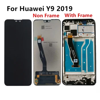 

6.5'' For Huawei Y9 2019 JKM-LX1 JKM-LX2 JKM-LX3 LCD Display +Frame 10 Touch Screen Digitizer