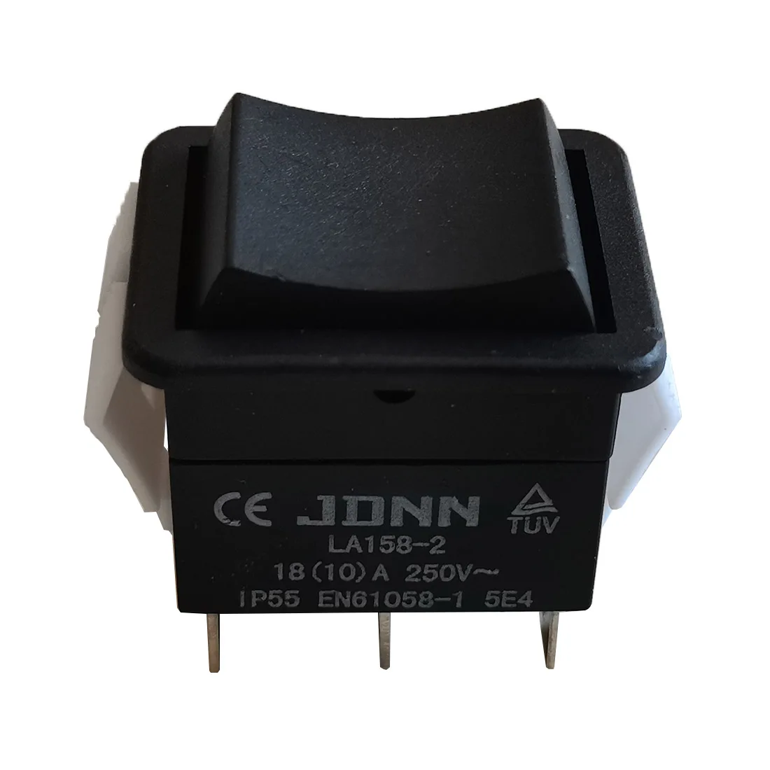 2 шт. JDNN LA158-2 Rocker Switch (вкл.)-ВЫКЛ.-(вкл.) двойной сброс кнопочные переключатели 18(10) 250