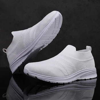 

Breathable Light Women Running Shoes Outdoor Walking Slip-On Woman Sport Jogging Shoes Non-slip Sneakers Outdoor Sneakers