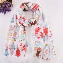 Новинка года; сезон осень-зима; Рождественский детский ремень с рисунком оленя для мальчиков и девочек; аксессуар для печати; шарф; Рождественский подарок; вечерние шарфы;# O24