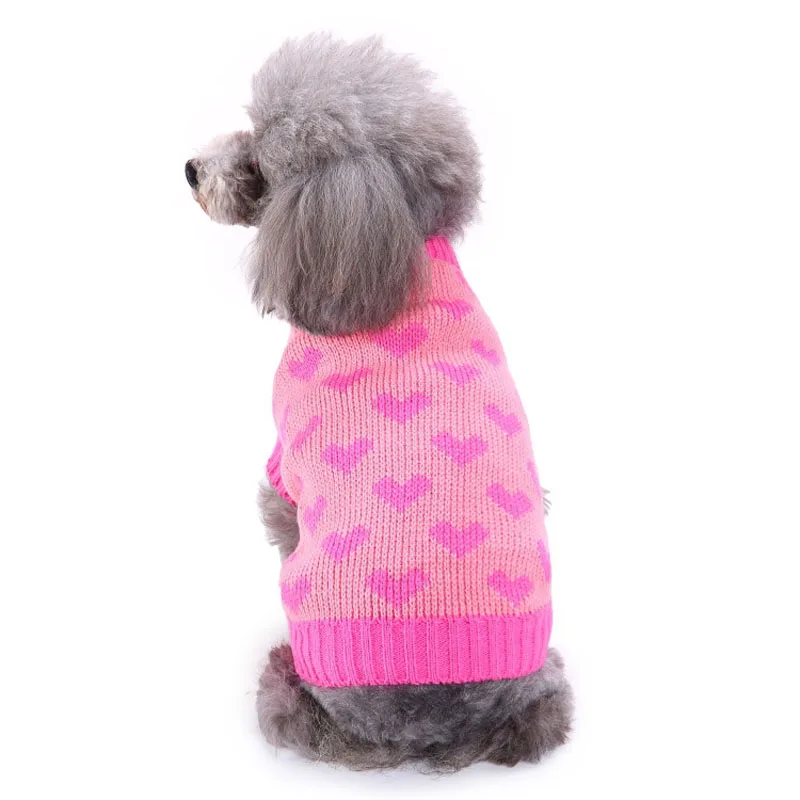 

Hot Pet Clothing Dog Sweater Puppy Winter Warm Polyester Suit Pet Supplies Accessory XJS789