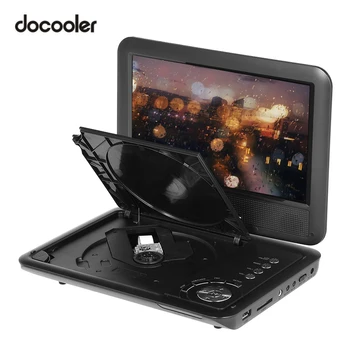 

Docooler NS-915 9.5 Inch Portable DVD Player Swivel Screen Digital Multimedia Player for SD/U Drive/AV IN & OUT/Gamepad 2500mAh