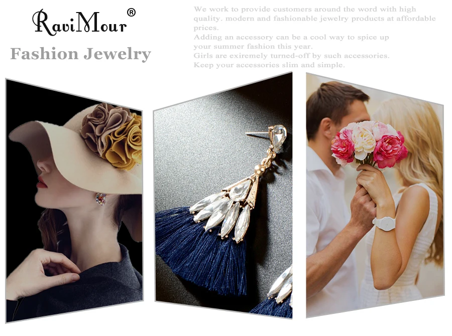 Crystal Tassel Earring-4