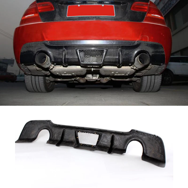 Задний диффузор для BMW E92 335i M Sport Coupe 2008 2011|rear diffuser|rear lipcarbon lip |