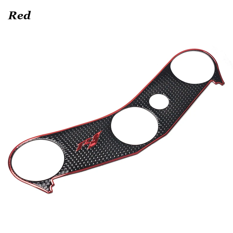 Motorcycle Tank Protection Plate Fork Badge Steering Bracket Cover Decal Sticker For Yamaha YZF-R1 YZF R1 YZFR1 2004-2008