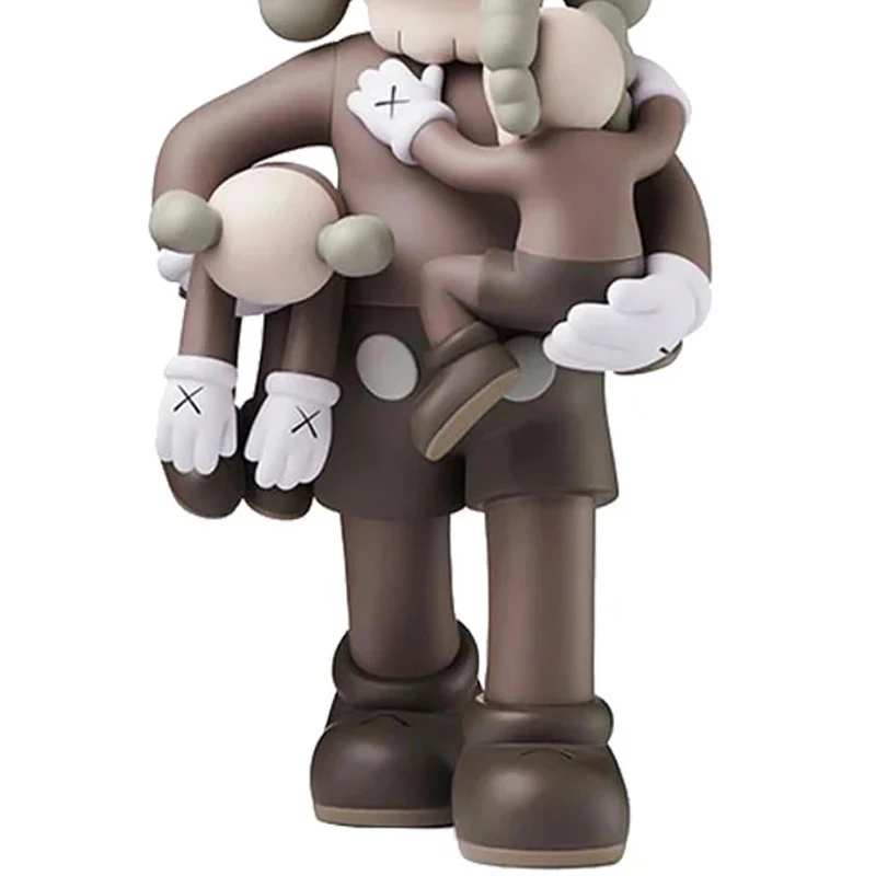 

KAW 38cm Bear Bricklys Clean Slate Action Figures Street Style Decora Blocks Bears PVC Dolls Collectible Models Toys