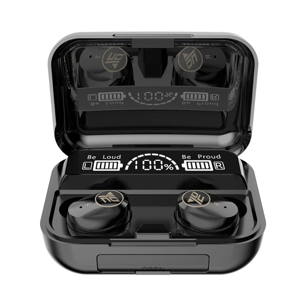 4000mAh LED Bluetooth 5.1  Wireless Earphones Headphones Earbuds TWS Touch Control Sport Headset Noise Cancel Earphone Headphone
