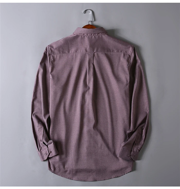 Плюс Zise 5XL 6XL 7XL мужская стрейчевая Повседневная рубашка бизнес мода сплошной цвет Мужская рубашка с длинным рукавом мужская брендовая одежда