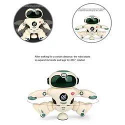 Robot de danse spatial, créatif, Intelligent, attrayant, pour cadeaux, jouet électronique 