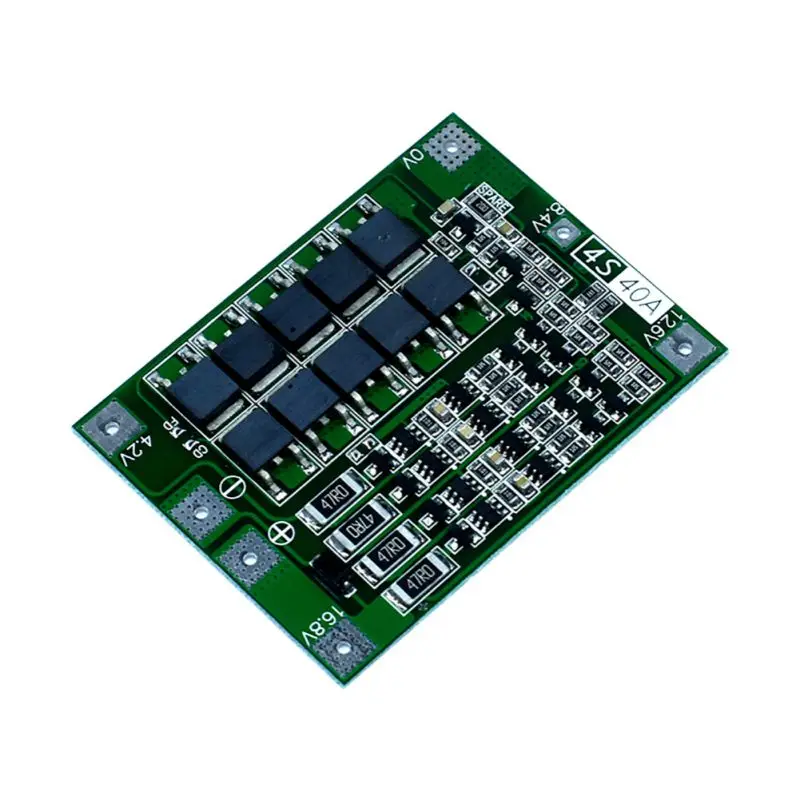 4S 40A плата защиты батареи PCB плата защиты зарядного устройства, смазка аккумуляторная печатная плата PCB BMS модуль