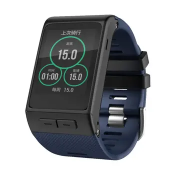 

Silicone Watch Band Sport Wrist Strap Bracket Replacement for garmin Vivoactive HR Smart Watch Accessories X3UA