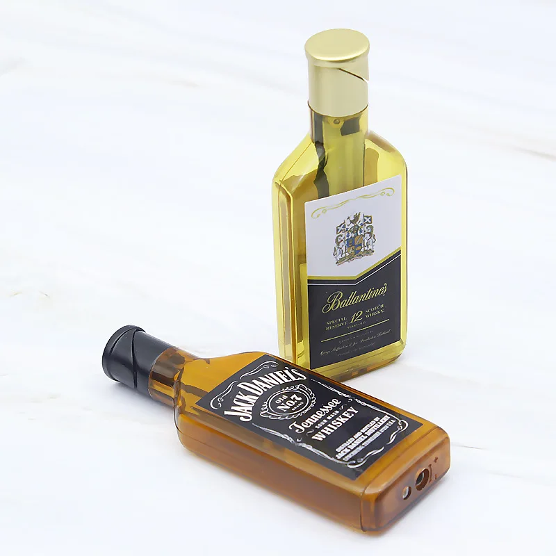 Зажигалка для бутылки вина креативный пожарный фонарь Бутановая газовая