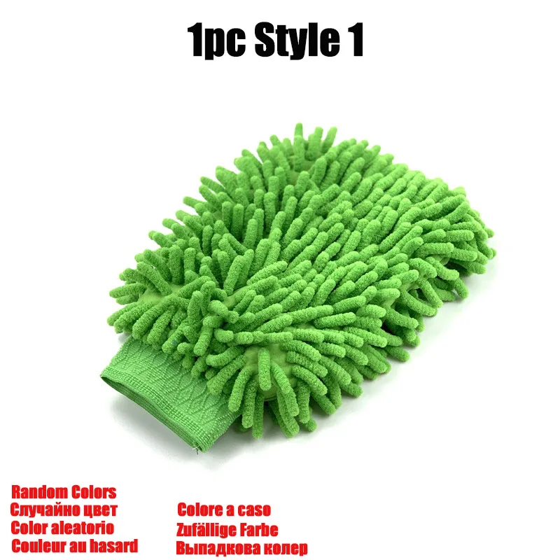 1 шт. автомобильные перчатки для уборки дома для Chery Tiggo Fulwin A1 A3 QQ E3 E5 G5 V7 EMGRAND EC7 EC7-RV EC8 - Цвет: Style 1 Random Color