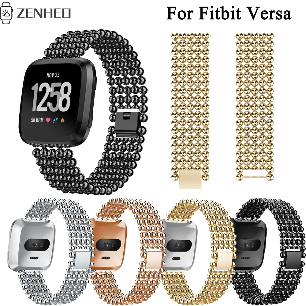 

Metal replacement strap For Fitbit Versa smart watch Frontier/classic Quick release bracelet For Fitbit Versa band accessories