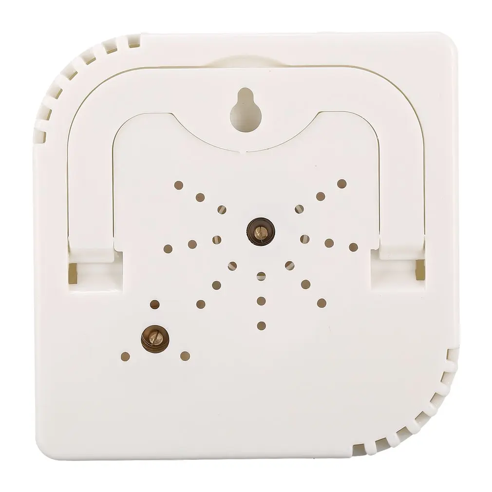 Classic WS-A7 Multifunction Thermometer Indoor Outdoor Mini Wet Hygrometer Humidity Thermometer White Temperature Meter