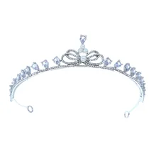 Стиль Европа и Америка Корона невесты головной убор высокого класса ручной работы алмаз резинки для волос Свадебные аксессуары Горячая Распродажа свадьбы