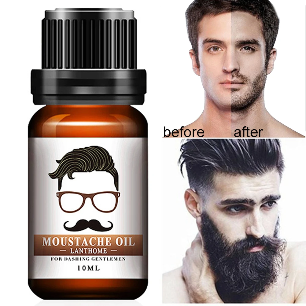 10 мл, мужское масло для бороды, эфирное, для усов, для роста, питательное, сглаживающее, смягчающее, уход за усами, увлажняющее, натуральное, для волос бороды