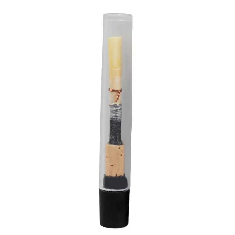 5PC Oboe Reeds, Medium Soft Handmade Oboe Reeds Musical Instrument Part with Plastic Box
