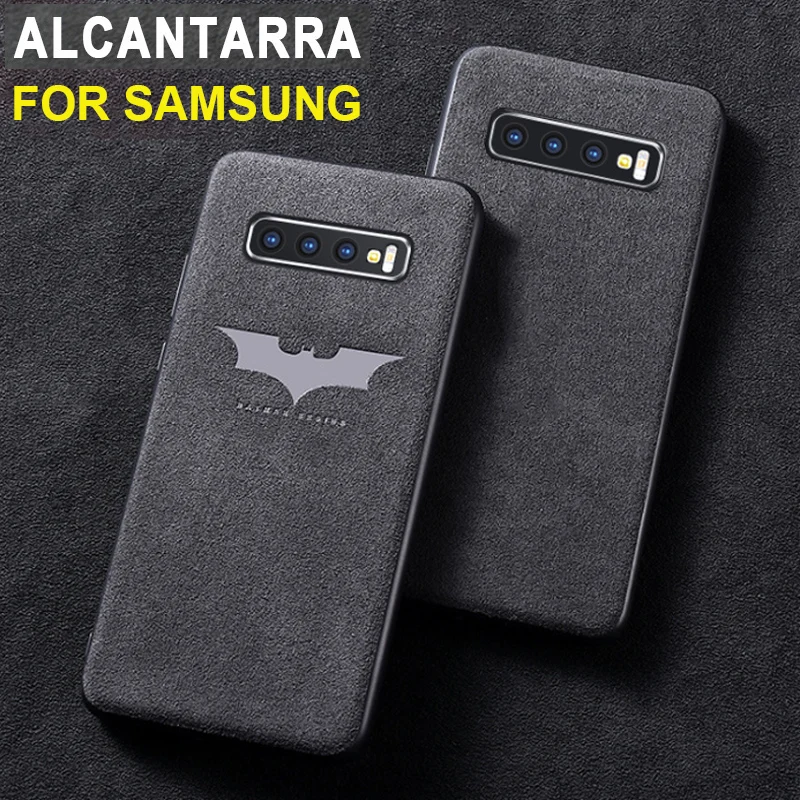 Роскошный кожаный чехол для телефона samsung Galaxy S10 Plus S10E S8 S9 S9P Note 8 9 10 Plus, силиконовый чехол с логотипом автомобиля Бэтмена