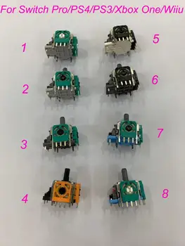 

10pcs ALPS Original Right Left Joystick 3D Analog Stick Sensor Thumbsticks for PS4 Slim Pro /PS3/Xbox one/NS Pro Controller