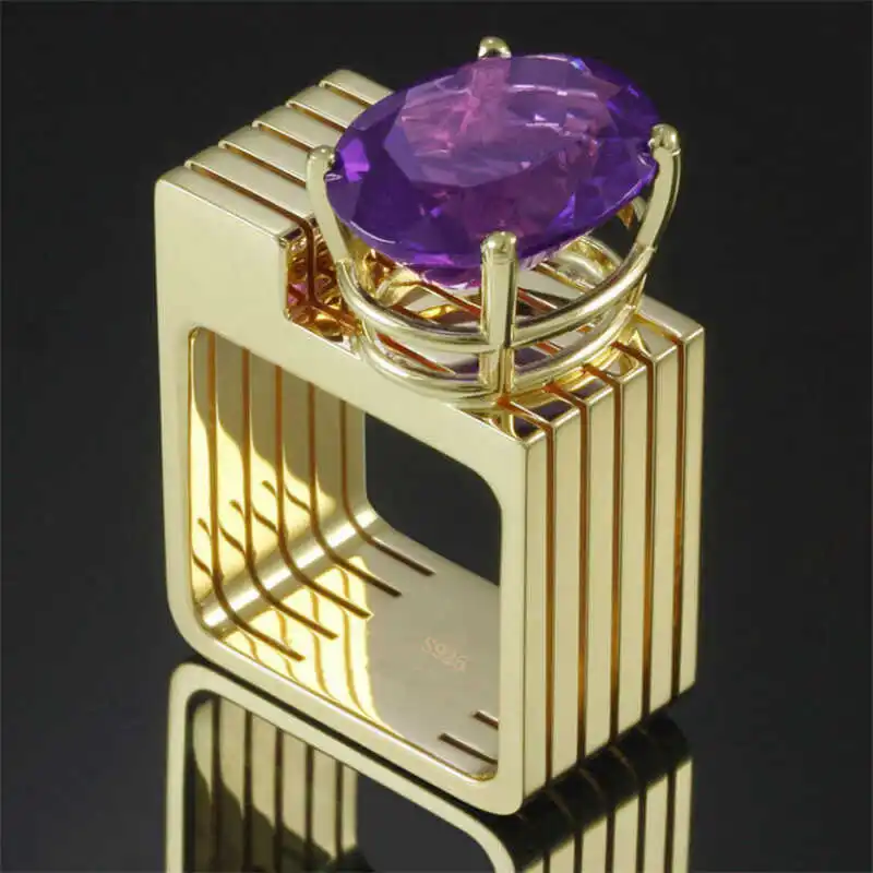Ring Couple Gold Nice Couple Band White Women Wedding Men Engagement Ring