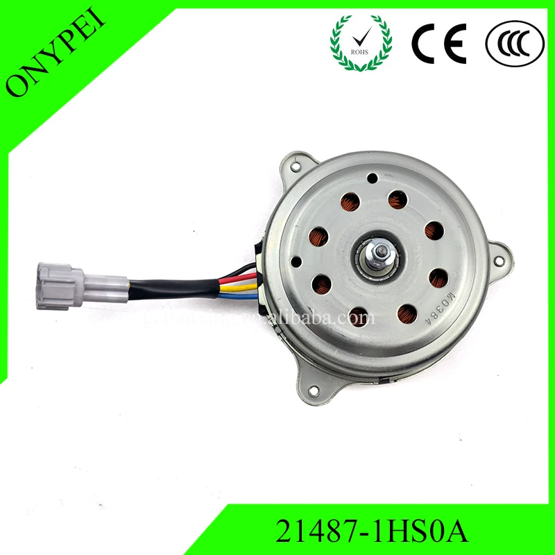 214871hs0a 214871hc0b New Radiator Cooling Fan Motor For Nissan