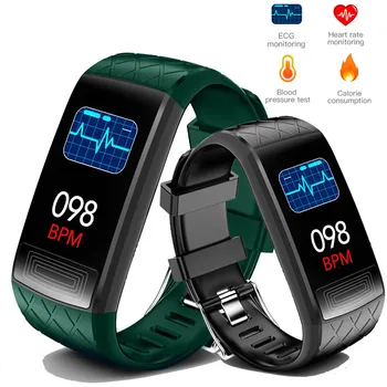 

V3E Smartband Blood Pressure Smart Band Heart Rate Monitor PPG ECG Smart Bracelet Activity Fitness Tracker Electronics Wristband