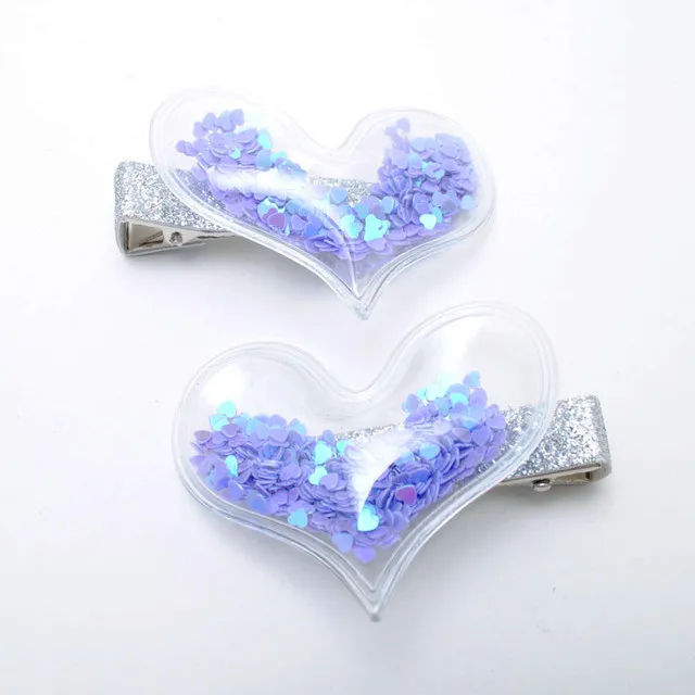 24-2pcs Резинка для волос с принтом зыбучих песков для маленьких девочек Заколки для волос резинки Детские аксессуары по уходу за волосами 2 шт./компл. заколки для волос для детей подарок на день рождения - Цвет: 24-2pcs