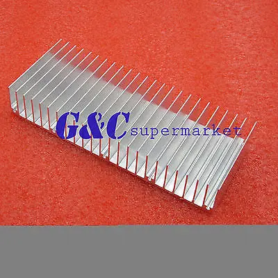 Новый 60x150x25 мм алюминиевый радиатор для Светодиодный транзистор IC diy electronics |