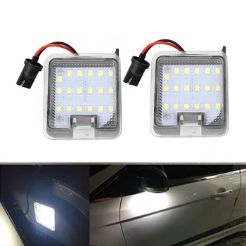 

1 Pair LED SMD Side Mirror Puddle Lights Rearview Mirror Lamps For Ford Mondeo C-Max Focus Kuga Escape Auto Accessories