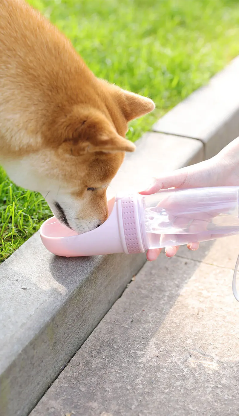 500 мл Портативный собака бутылка для воды для путешествий Щенок Кот напиток на открытом воздухе снаружи кормушка для домашних животных Dispensador для собак