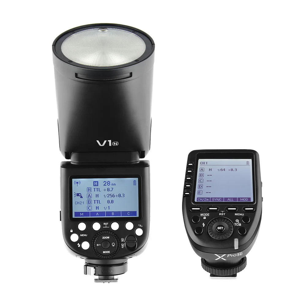 Профессиональный Камера Вспышка Speedlite с круглой головкой Беспроводной 2,4G с линзой Френеля с регулируемой яркостью, масштабируемый бинокль для студии вспышка для фотоаппарата свет комплект аксессуаров