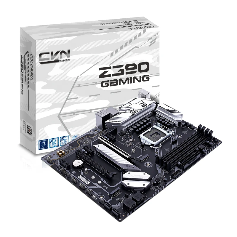 Цветная игровая материнская плата LGA1151 HDMI DDR4 Z390 CVN V20 | Компьютеры и офис