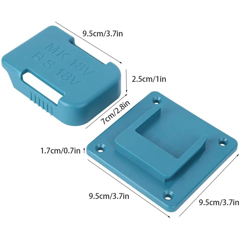 Hot New Makita 18V Batteries Durable Battery Holder Case, Battery Belt Slot
