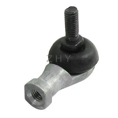 

SQ-M6 Metal Rubber Male Thread Dia 6mm Right Angle Ball Rod End Bearing