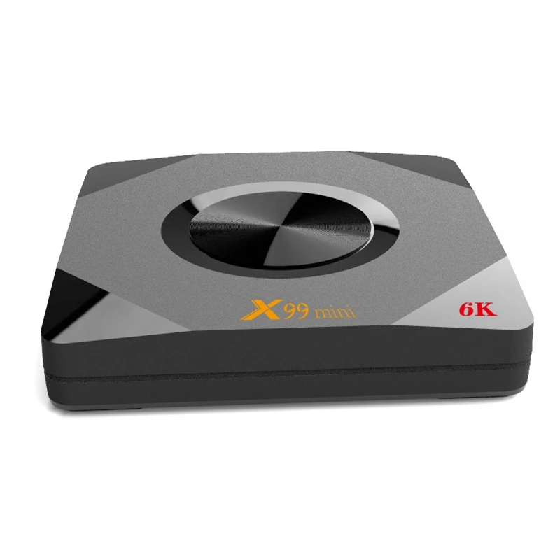X99 Мини Android 9,0 Allwinner H6 четырехъядерный Смарт Android tv Box 2,4G/5G Wifi 4GB DDR3 tv BOX 4K HD телеприставка