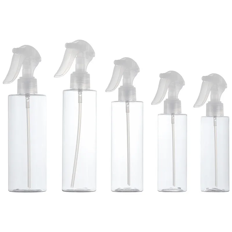 100/120/150/200/250ml botella de Spray de plástico transparente maquillaje humedad del atomizador de niebla fina botellas con atomizador peluquería herramientas ► Foto 2/6