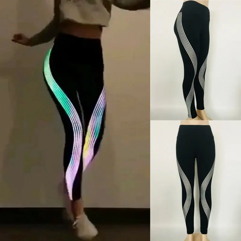 

Stripe Leggings Push Up Leggins Sport Women Fitness Running Yoga Pants Workout Leggings Trousers Gym Womens Tight Pencil Leggins