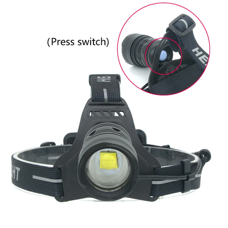 ABUO-hp70.2 Led 32 Вт с высоким зумом, головной светильник, светодиодный головной светильник, 42920Lm, мощная головная вспышка, головной светильник, фонарь, подарочная коробка