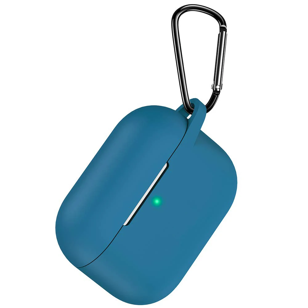 Силиконовый чехол для наушников для Airpods Pro, мягкая Беспроводная bluetooth-гарнитура, защитный чехол для Airpods-с крючками, с защитой от потери