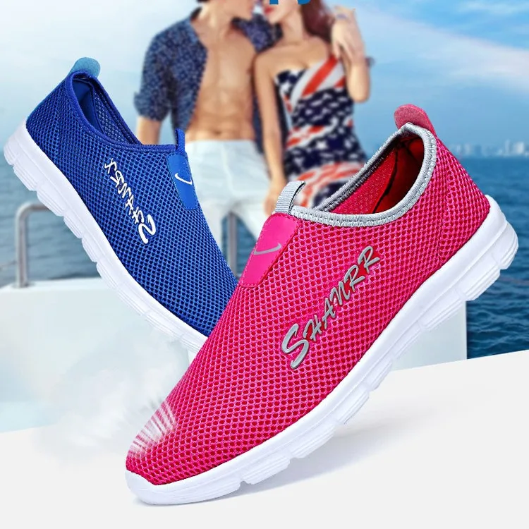 

Damyuan 2019 Stylish Comfortable Breathable Couple Sneakers Outdoor Beach Walk Jogging Non-slip Casual Running Shoes Big Size 48