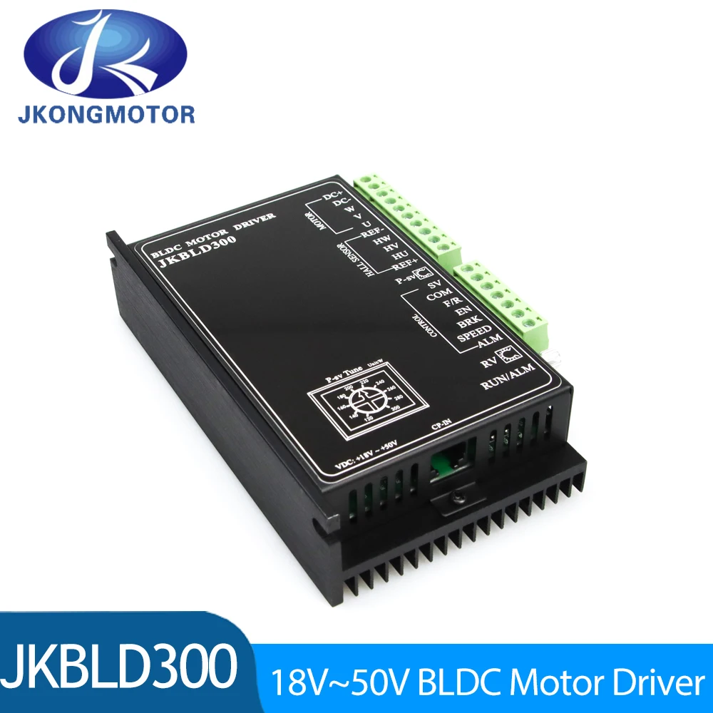 Controlador de Driver de Motor sem Escova 300w Cnc sem Escova Controlador de Driver de Motor Bldc 20000rpm Jkbld300