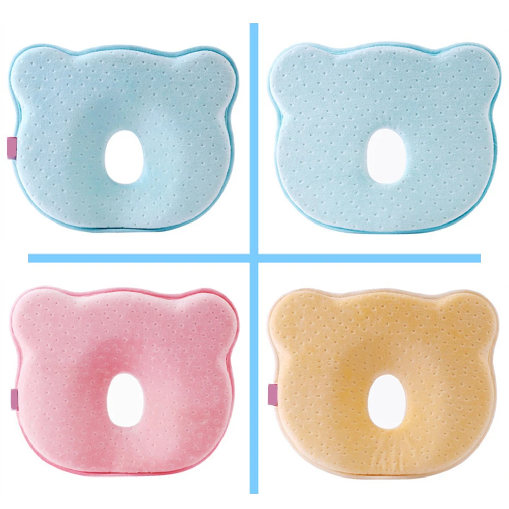 Memory Foam детские подушки дышащие детские подушки определенной формы для предотвращения плоской головы эргономичная подушка для новорожденного almofada infantil#20