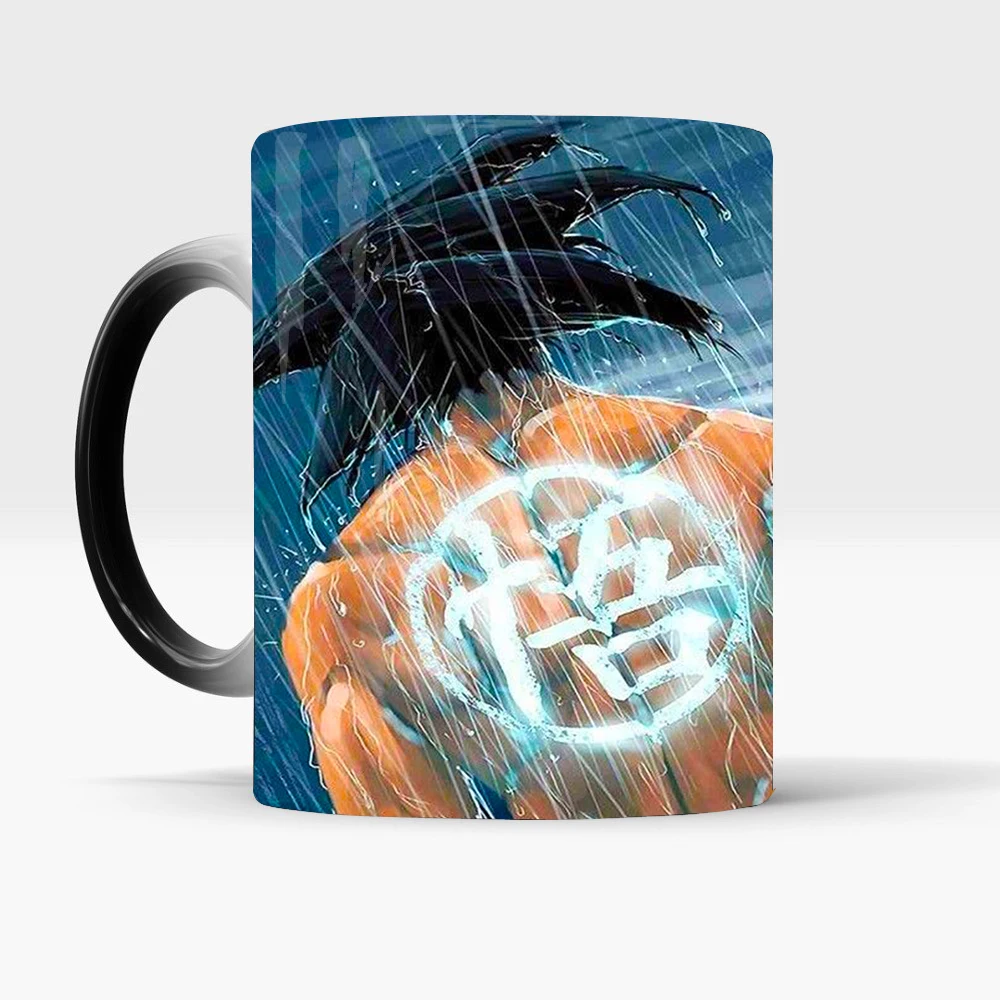 Whitef аниме Dragon Ball кружка Термочувствительная меняющая цвет кофейная кружка керамическая Волшебная чашка