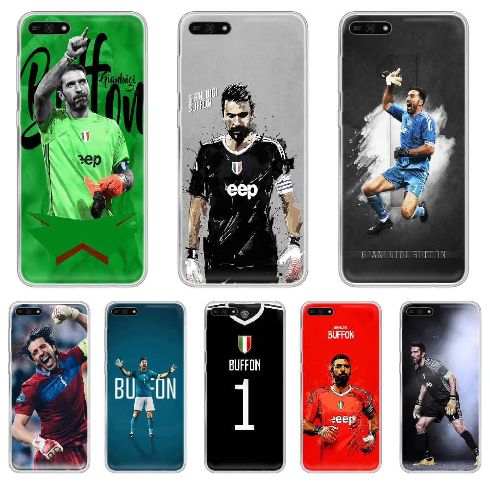 Италия звезда футбол Буффон корпус телефона для HUAWEI honor mate 8 9 10 20 30 A S X i pro lite
