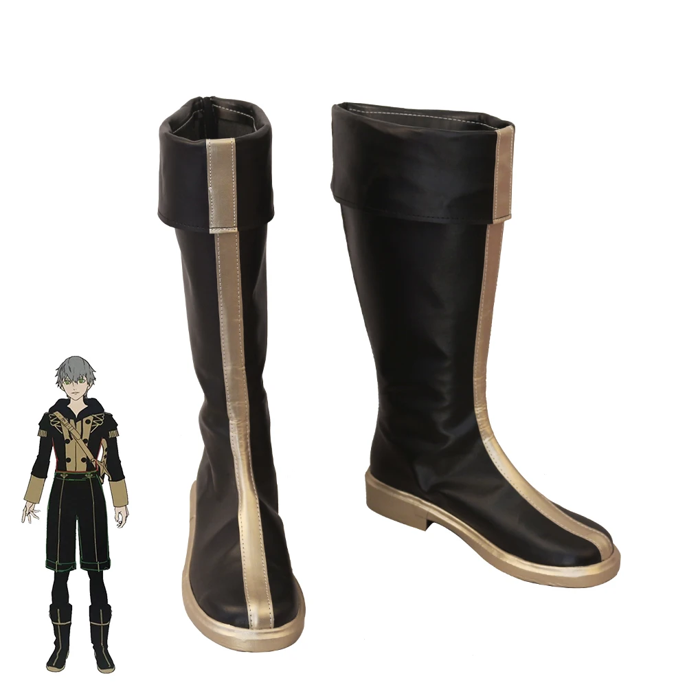 

Ashe обувь косплей пожарная эмблема три дома мужские сапоги