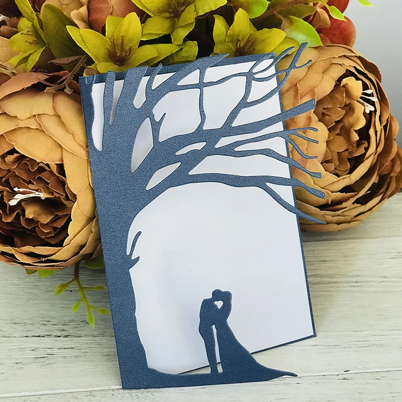  Tree Border Dies Wedding Invitations Edge Metal Cutting Dies New 2019 for Scrapbooking Paper Greeti - 4000084571736