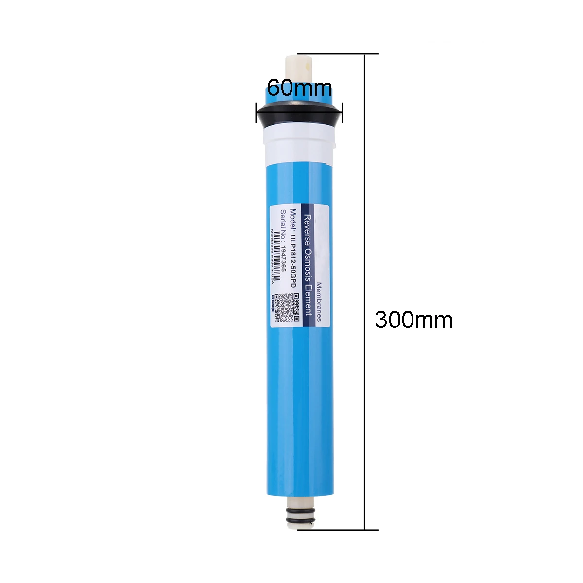 Home 100 GPD RO Membrane Reverse Osmosis Replacement Water System Filter Purification Water Filtration Reduce Bacteria Kitchen