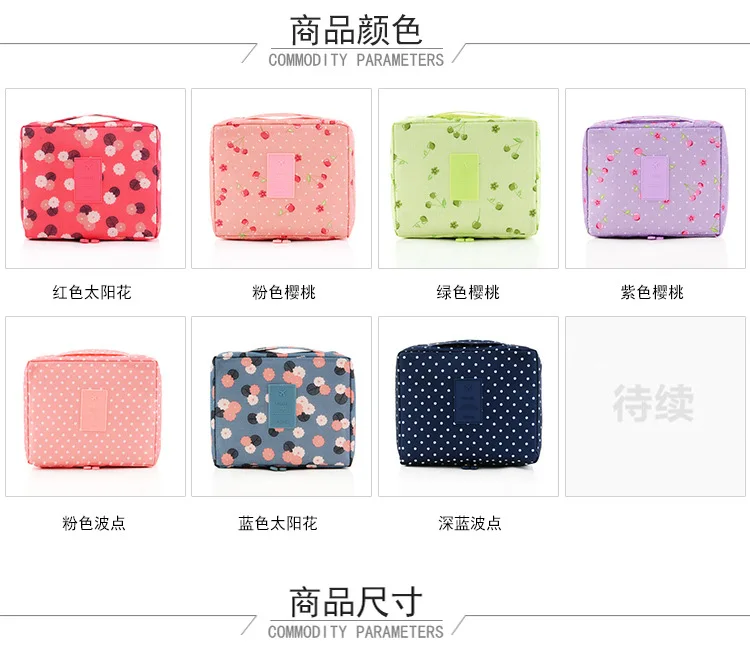 Multi-functional Travel Storage Bag Trash South Korea Cosmetic Bag Customizable Men's Women's Waterproof Travel Wash Bag Wholesa